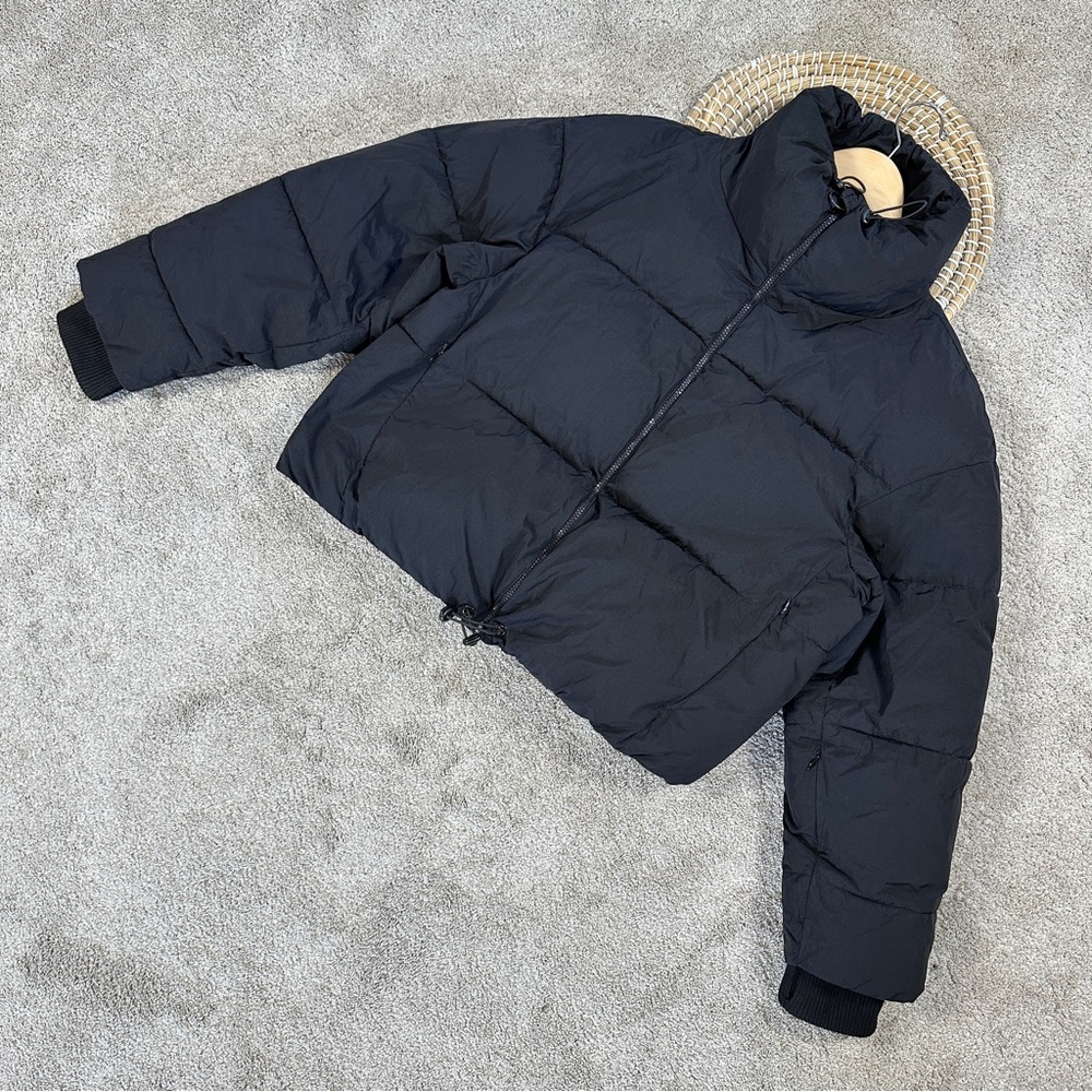 Zara Women’s ComfortTemp Thermal Insulation Puffer Jacket Crop in Black L - Picture 3 of 16